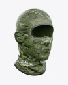 Balaclava Mockup - Halfside View