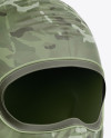 Balaclava Mockup - Halfside View