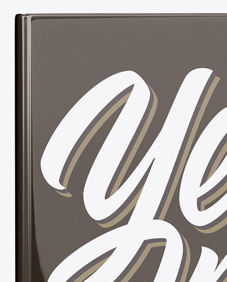 Glossy Covered Books Mockup