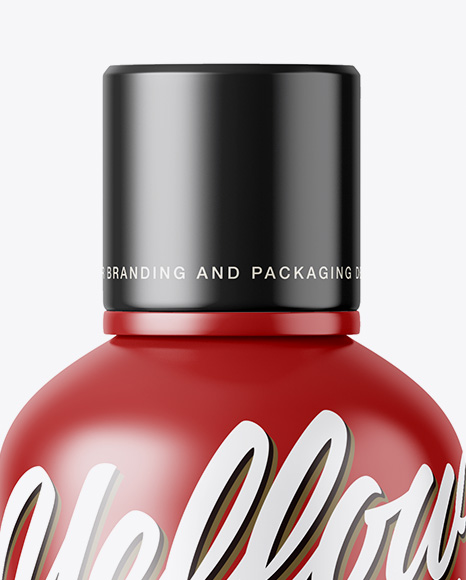 Matte Plastic Bottle Mockup Matte Plastic Bottle Mockup