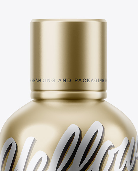 Metallic Plastic Bottle Mockup Metallic Plastic Bottle Mockup