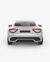 Maserati GT Mockup - Back View