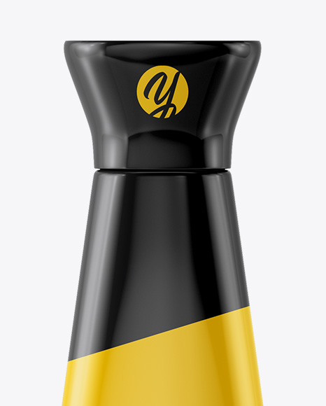 Glossy Bottle Mockup