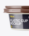 Glossy Plastic Cup Mockup Glossy Plastic Cup Mockup