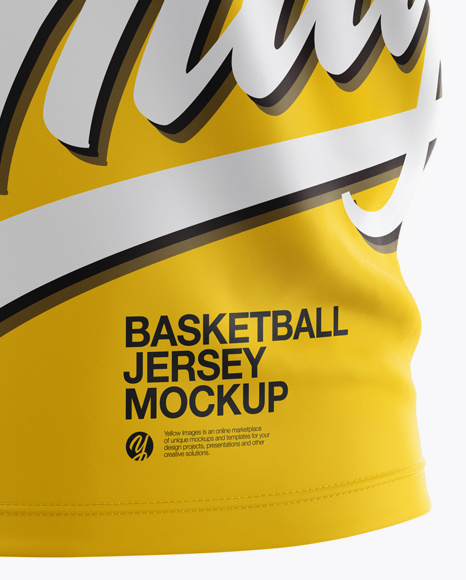 Basketball Jersey Mockup - Front View