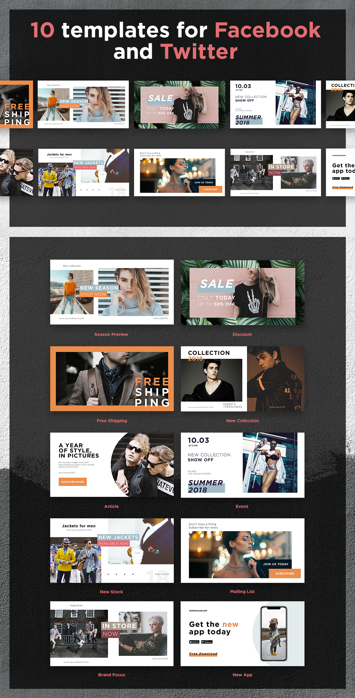 Fashion Social Media Pack