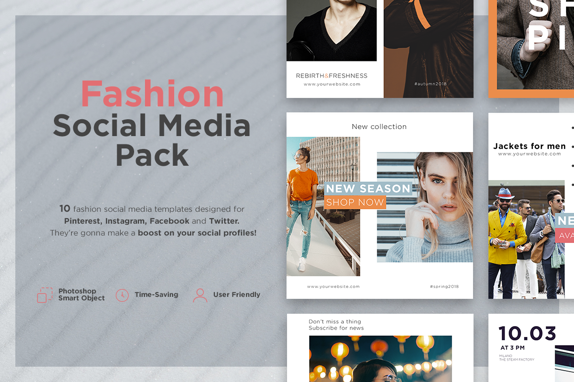 Fashion Social Media Pack