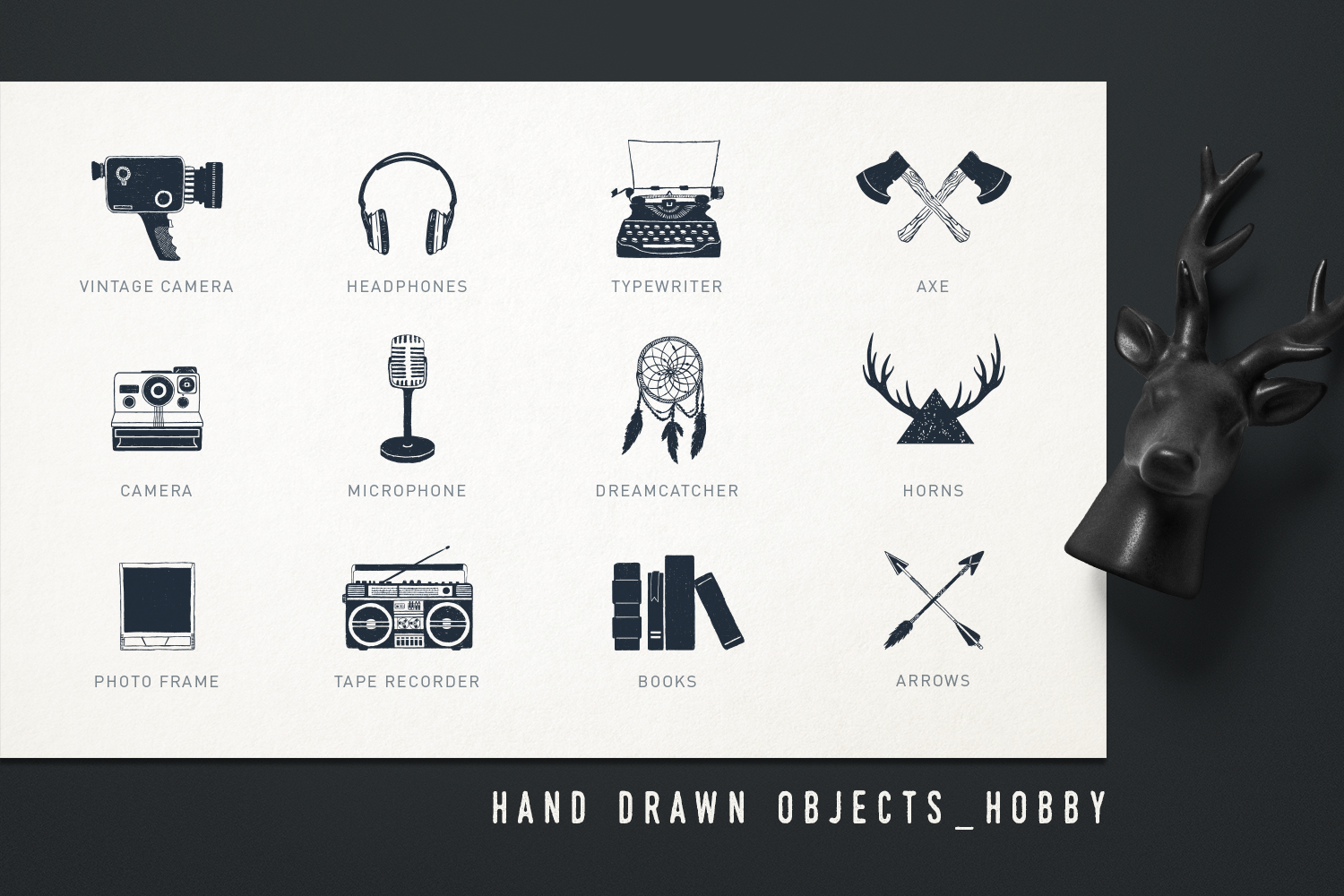 Mr.Hipster. 37 Hand Drawn Objects Mr.Hipster. 37 Hand Drawn Objects