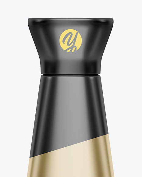 Metallic Bottle Mockup