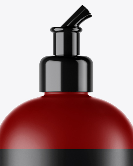 Matte Cosmetic Bottle Mockup Matte Cosmetic Bottle Mockup