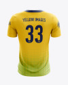 Soccer T-Shirt Mockup - Back View