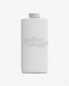 Square Talcum Bottle Mockup