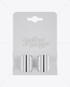4 Pack Battery AAA Mockup - Front View 4 Pack Battery AAA Mockup - Front View