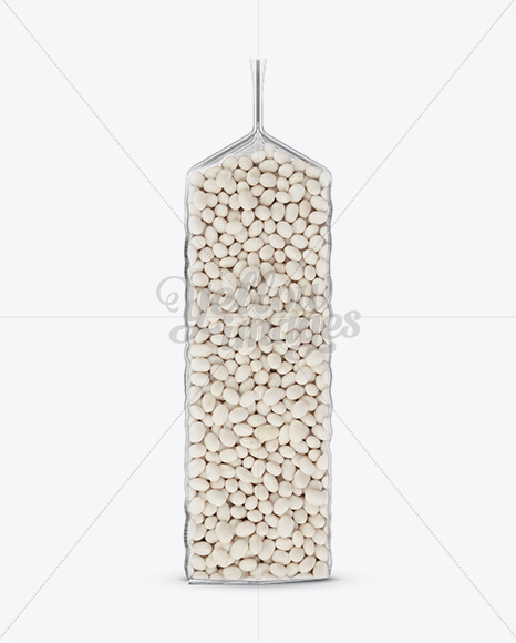 Navy Beans Vacuum Bag Mockup