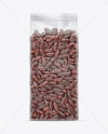 Red Beans Vacuum Bag Mockup