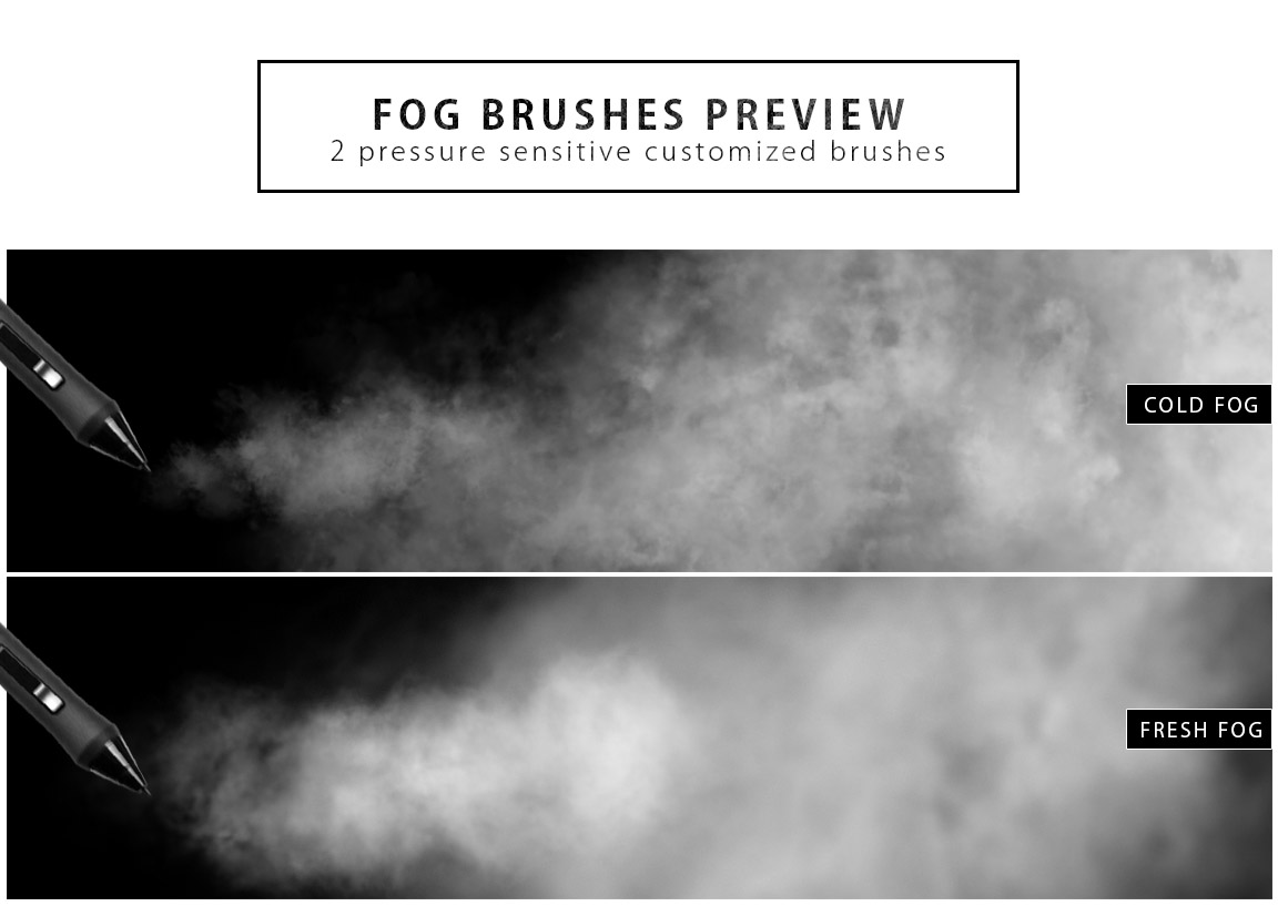 Snow, Fog, Frost Photoshop Brushes Snow, Fog, Frost Photoshop Brushes