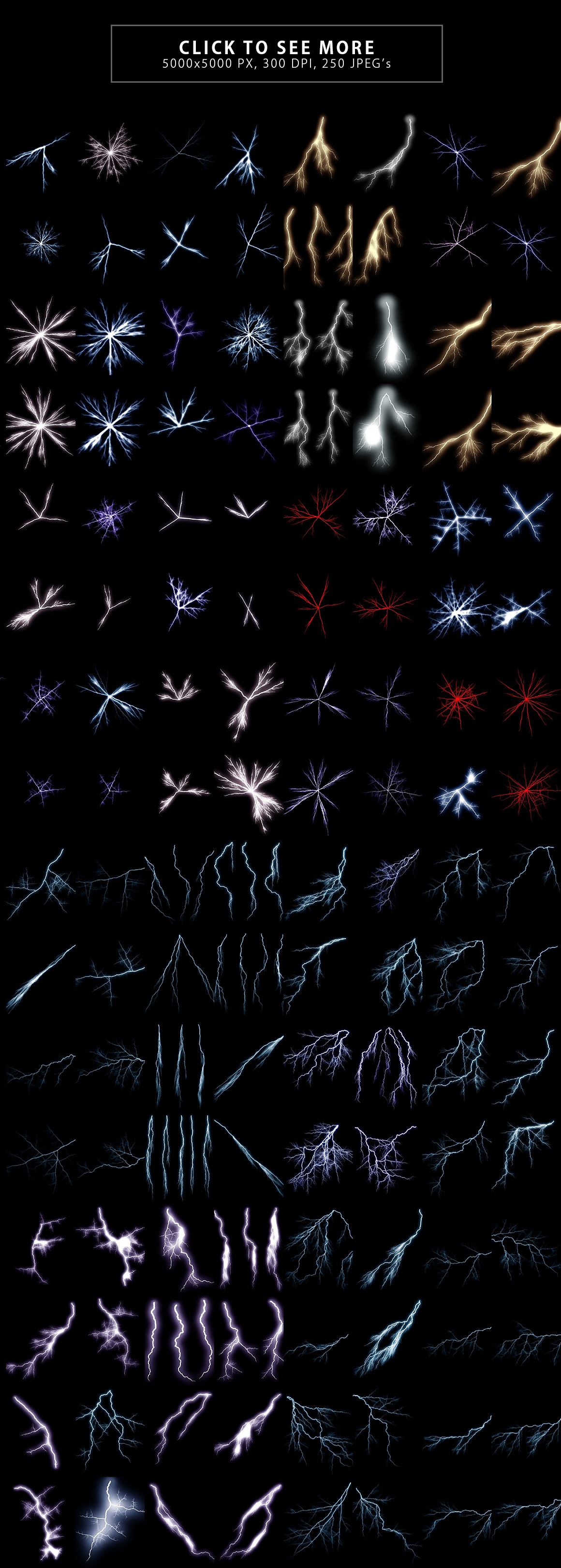 Lightning Effect Overlays Vol. 1 Lightning Effect Overlays Vol. 1