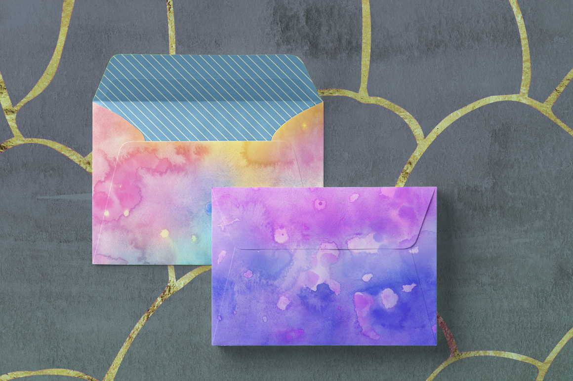 45 Watercolor Backgrounds