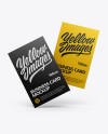 Two Business Cards Mockup