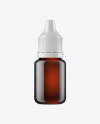 Amber Glass Dropper Bottle Mockup