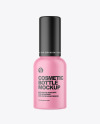 Matte Cosmetic Bottle Mockup Matte Cosmetic Bottle Mockup