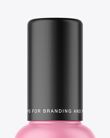 Matte Cosmetic Bottle Mockup Matte Cosmetic Bottle Mockup