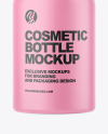Matte Cosmetic Bottle Mockup Matte Cosmetic Bottle Mockup