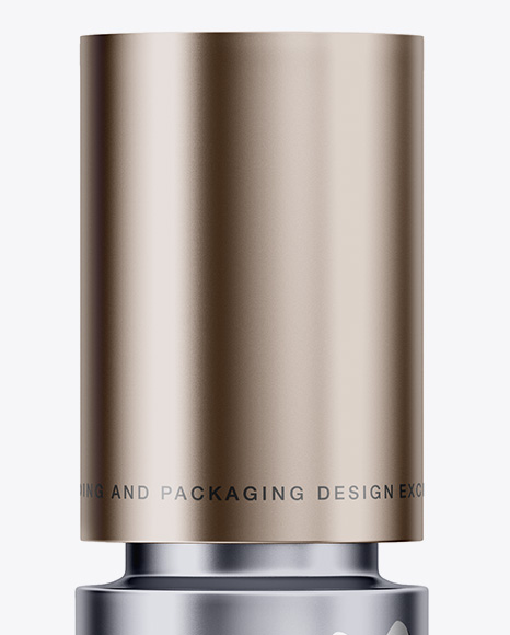 Metallic Bottle Mockup Metallic Bottle Mockup