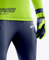 Men’s Full Soccer Goalkeeper Kit with Pants mockup (Hero Shot)