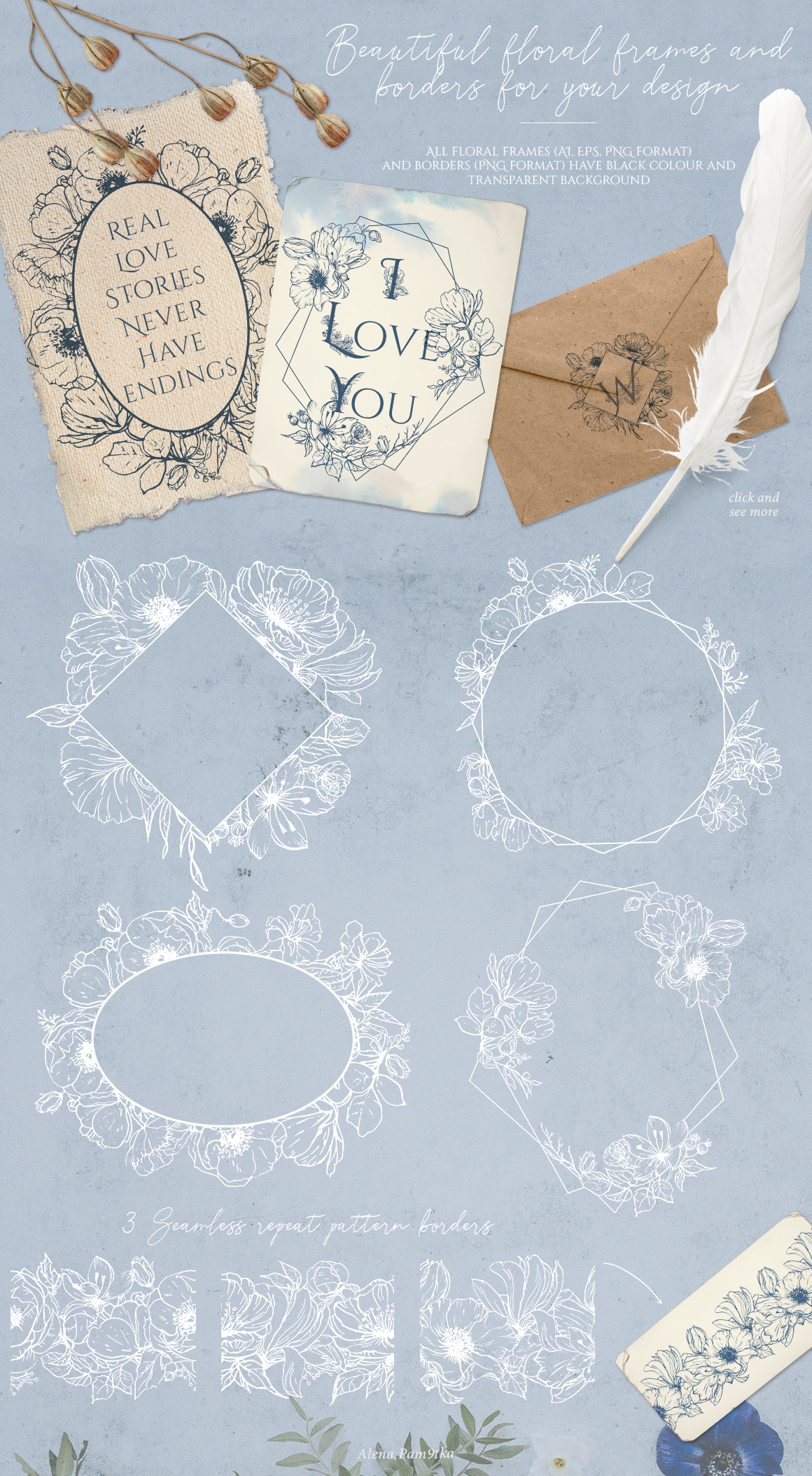 Floral alphabet/monograms Floral alphabet/monograms