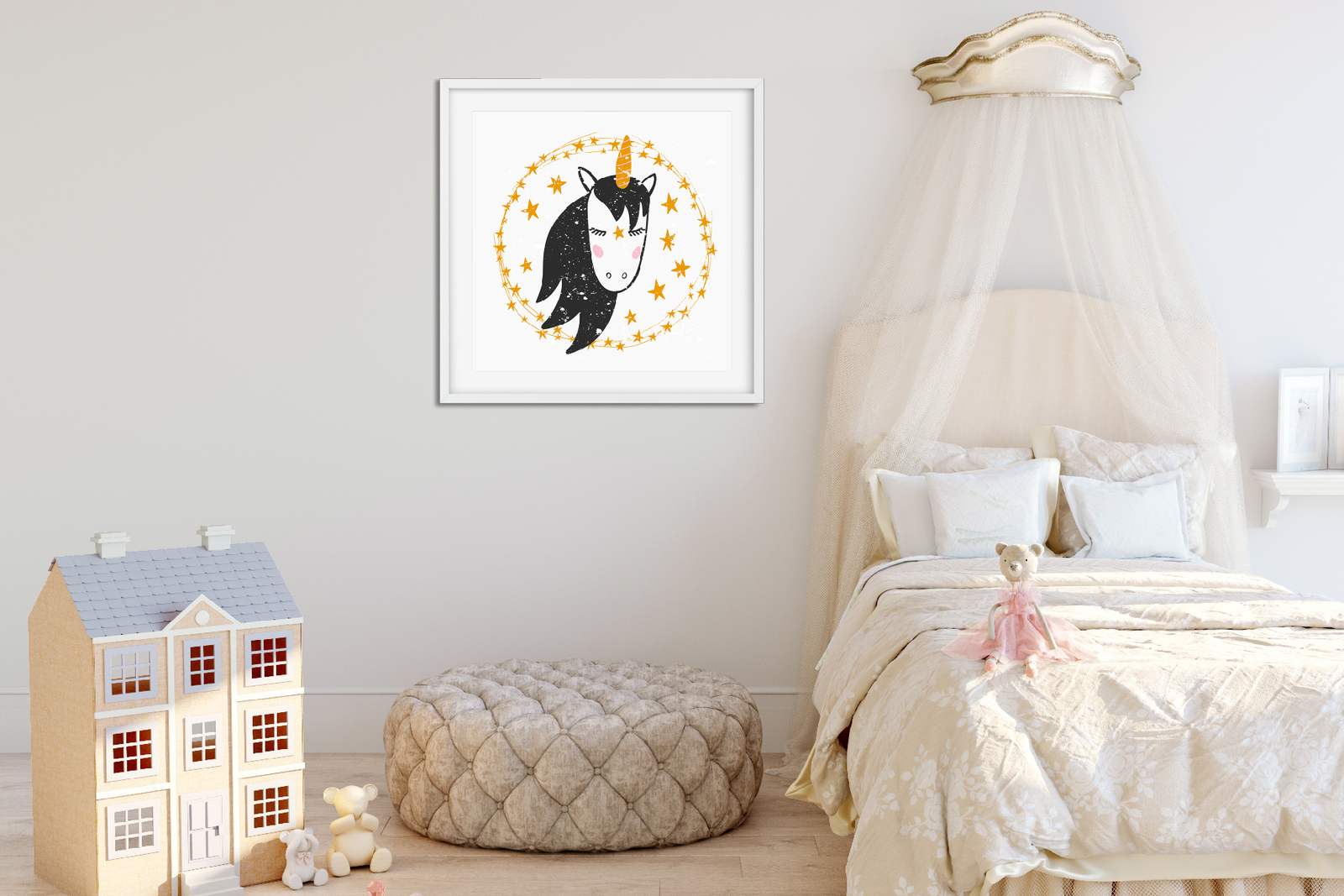 Unicorn Clip Art & Lettering Set Unicorn Clip Art & Lettering Set