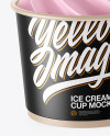 Ice Cream Cup Mockup