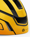 Cycling Helmet Mockup - Half Side View