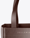 Bag With Wine Bottles Mockup - Front View