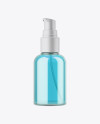 Cosmetic Bottle With Pump Mockup