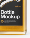 Glass Bottle Mockup - Front View Glass Bottle Mockup - Front View