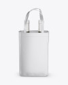 Bag With Wine Bottles Mockup - Front View