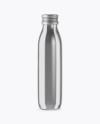 Metallic Bottle Mockup