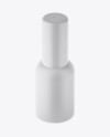 Matte Cosmetic Bottle Mockup - High-Angle Shot