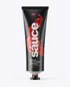 Glossy Sauce Tube Mockup