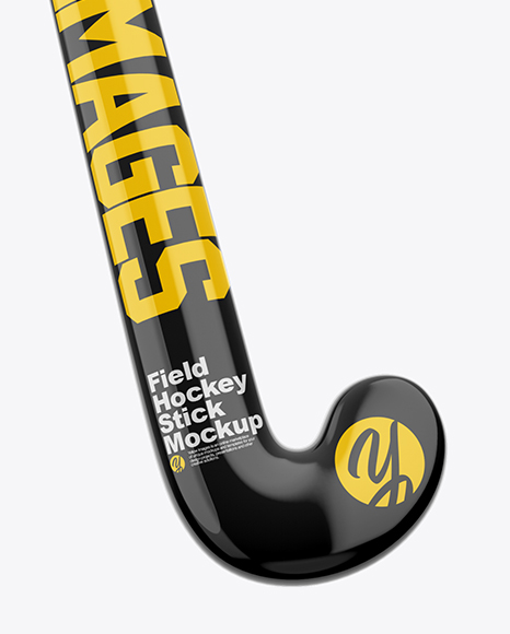 Glossy Field Hockey Stick - Half Side View (Hero Shot)