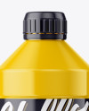 Glossy Plastic Bottle Mockup