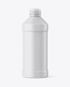Matte Plastic Bottle Mockup