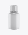 Glossy Plastic Bottle Mockup