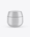 Matte Cream Jar Mockup