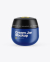 Matte Cream Jar Mockup