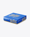 Metallic Paper Box Mockup - Half Side View (High-Angle Shot) Metallic Paper Box Mockup - Half Side View (High-Angle Shot)