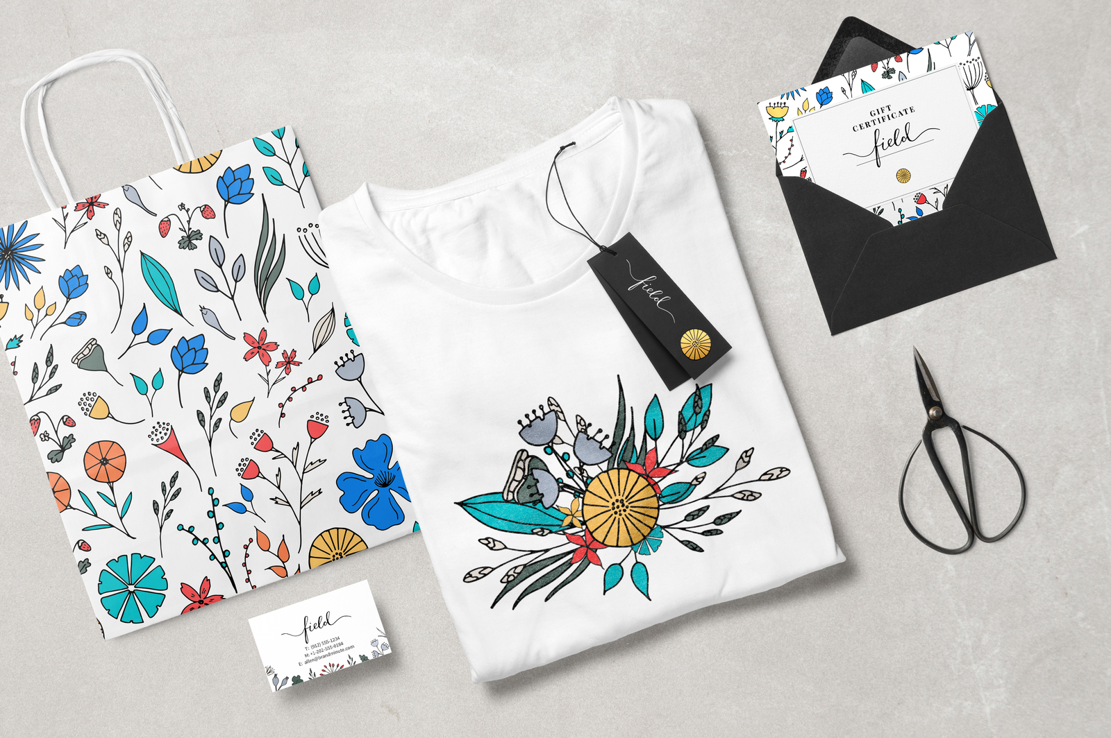 Floral Collection "Field" Floral Collection "Field"