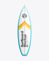 Surfboard Mockup - Front &amp; Back Views