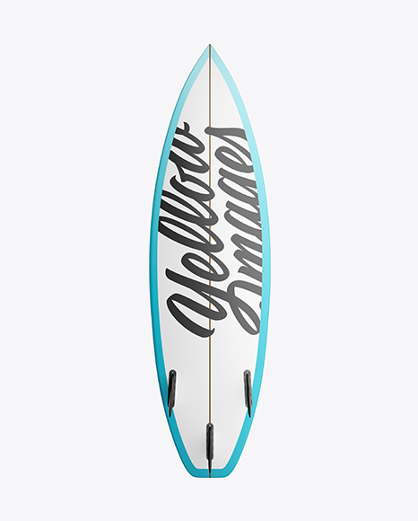 Surfboard Mockup - Front & Back Views